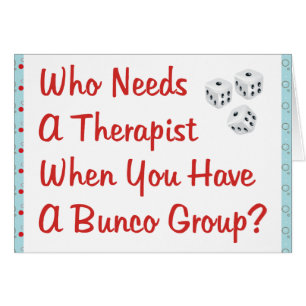 bunco qui a besoin d'un thérapeute