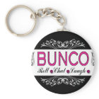 Bunco, Roll, Chat, Laugh In Pink, Black and White
