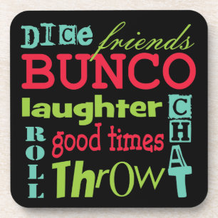 Bunco Subway Art Design By Artinspired Coaster