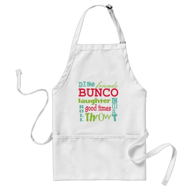 Bunco Subway Art Design By Artinspired Standard Apron (Front)