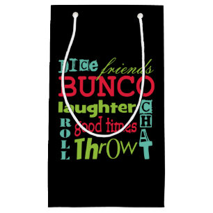 Bunco Subway Art Small Gift Bag