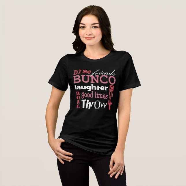 Bunco  Tri-Blend shirt (Front Full)