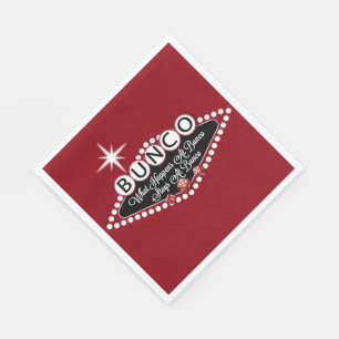 Bunco - What Happen At Bunco Napkin