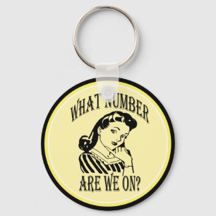 Bunco What Number Are We On #2 Keychain
