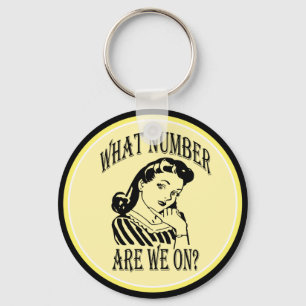 Bunco What Number Are We On #2 Keychain
