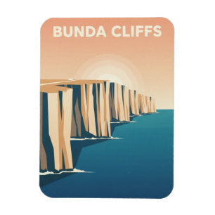 Bunda Cliffs Australia Magnet