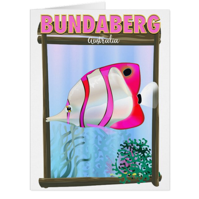 Bundaberg Australia travel poster (Front)