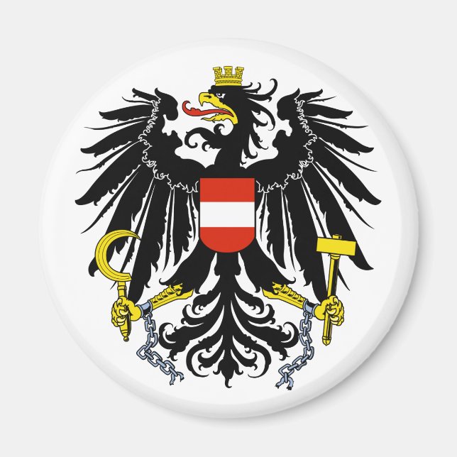 Bundesadler, Austria Magnet (Front)