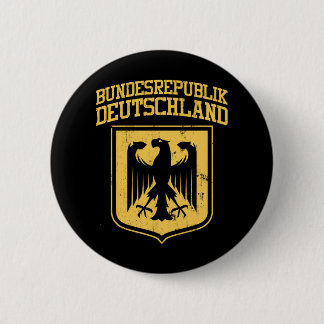 Bundesrepublik Deutschland / German Eagle 2 Inch Round Button