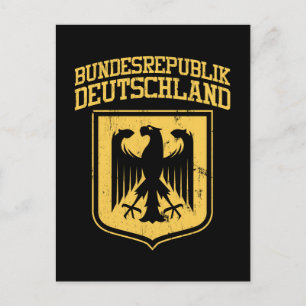 Bundesrepublik Deutschland / German Eagle Postcard