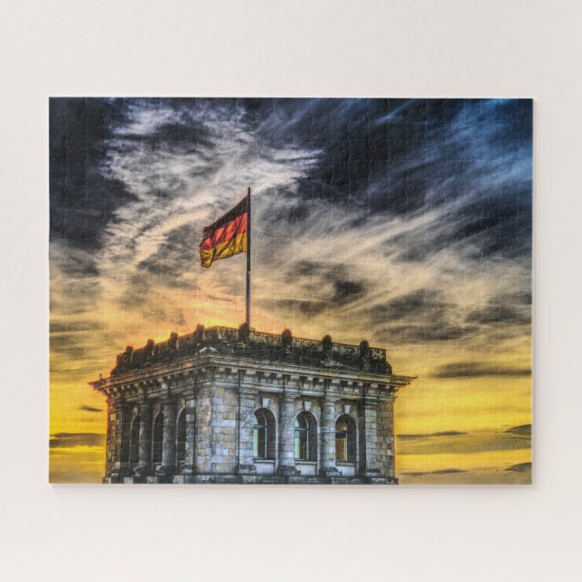 Bundestag Germany. Jigsaw Puzzle (Horizontal)