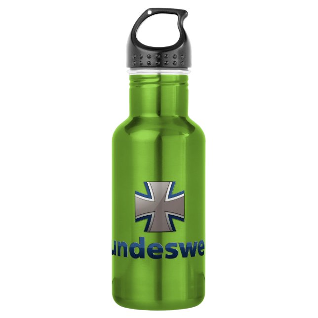 Bundeswehr Emblem 532 Ml Water Bottle (Front)