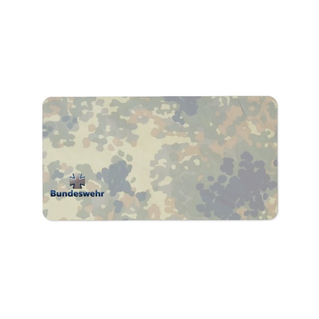 Bundeswehr Emblem Label (Front)