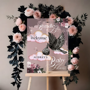 Bundle gothique Boo Raven Baby shower Bienvenue