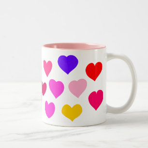 Bundle Of Hearts Ceramic Mug