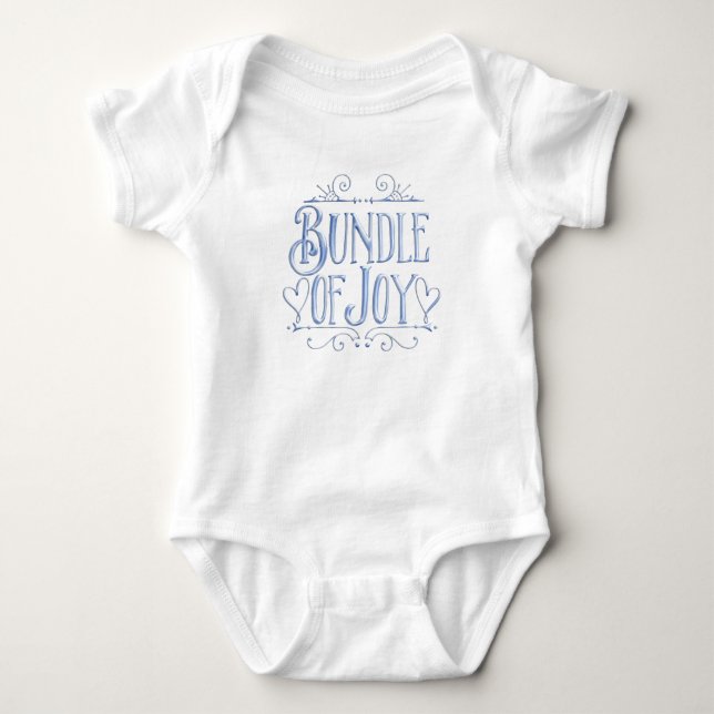 Bundle of Joy Baby Boy Bodysuit (Front)