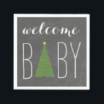 Bundle Of Joy Chalkboard Pumpkin Fall Baby Shower Napkin<br><div class="desc">A gift featuring an illustration of a pumpkin incorporated into text,  "Bundle of Joy."  Background is chalkboard inspired.</div>
