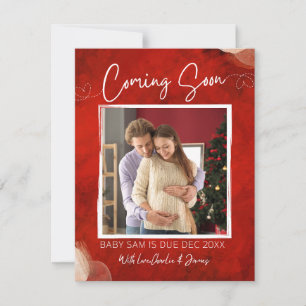 Bundle of joy christmas pregnancy announcement