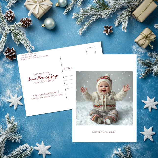 Bundle of Joy Holiday Postcard (Creator Uploaded)