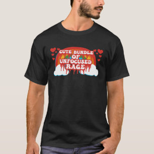 Bundle Of Unfocused Rage Rainbow Clouds Hearts Pas T-Shirt