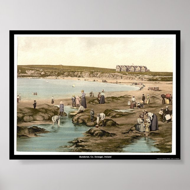 Bundoran. Co. Donegal, Ireland Poster (Front)