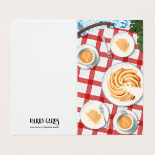 Bundt Cake and Coffee for Two