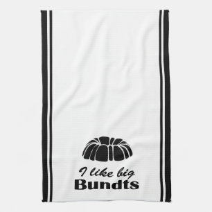 Bundt Cake Humour Kitchen Towel