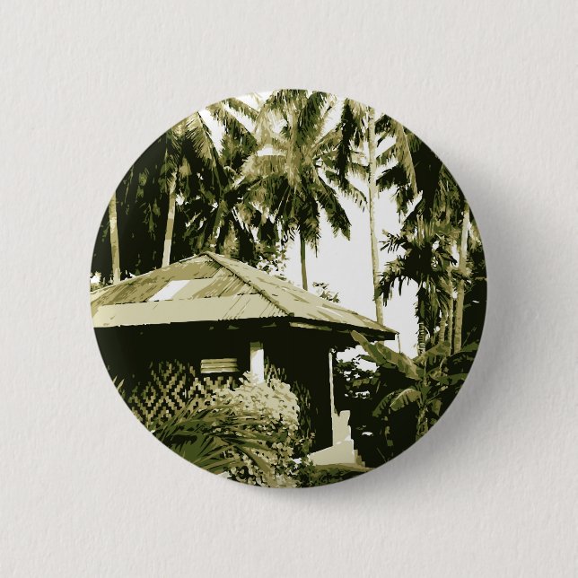 Bungalow 2 Inch Round Button (Front)