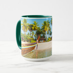 Bungalows on the Beach   Ko Mook, Thailand Mug