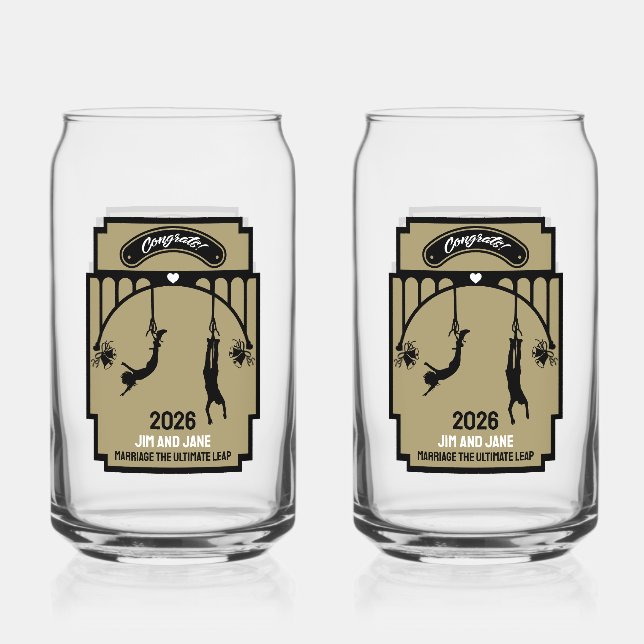 Bungee Jumping Mariage cadeau (Recto)