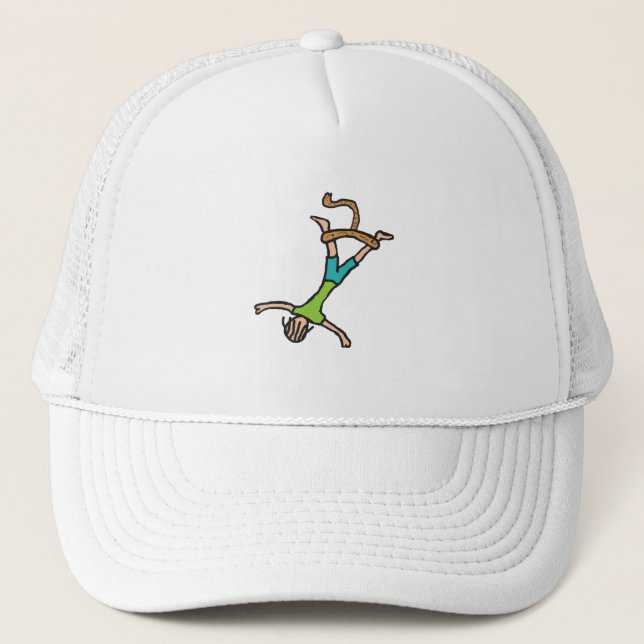 Bungee Jumping Trucker Hat (Front)