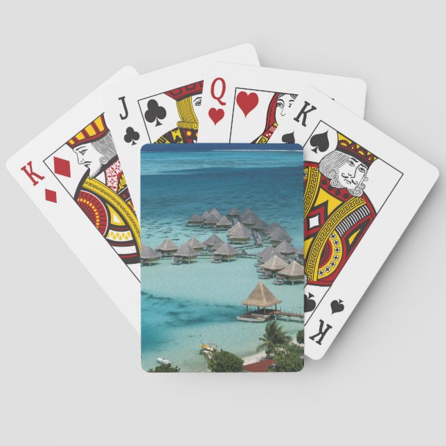 Bunglows of Beachcomber Hotel Playing Cards (Back)