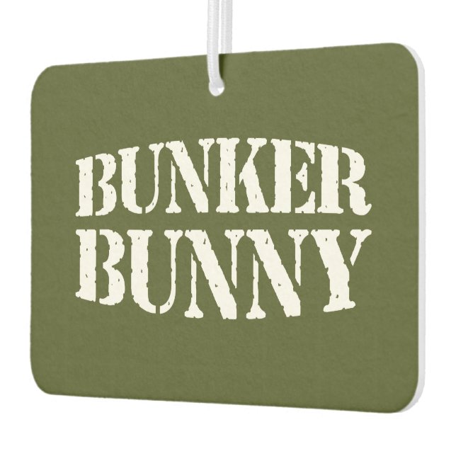 BUNKER BUNNY AIR FRESHENER (Left)