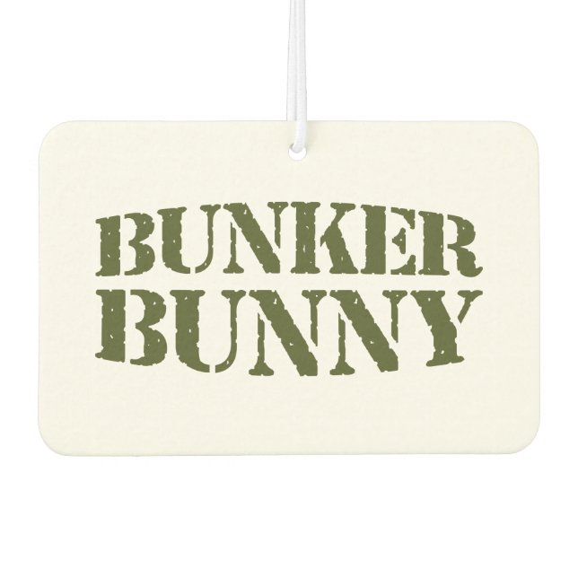 BUNKER BUNNY AIR FRESHENER (Front)