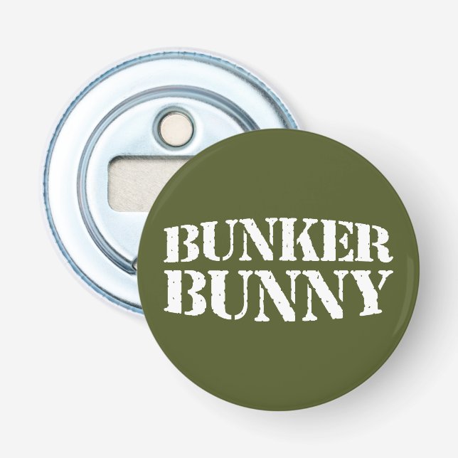 BUNKER BUNNY BOTTLE OPENER (Front)