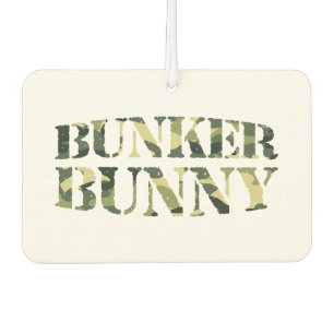 BUNKER BUNNY CAMO / CAMOUFLAGE AIR FRESHENER