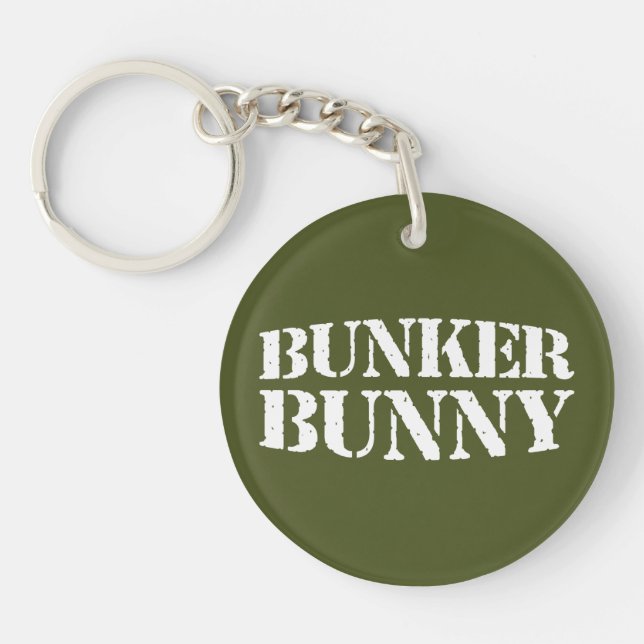 BUNKER BUNNY KEYCHAIN (Front)