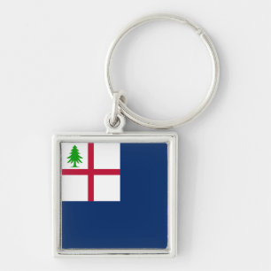 Bunker Hill Flag Keychain