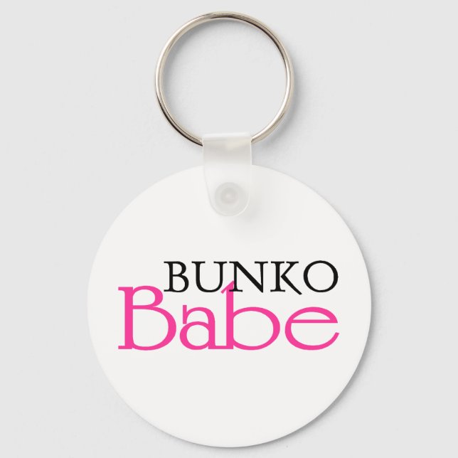 Bunko Babe Keychain (Front)