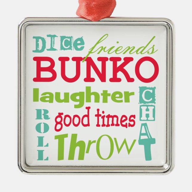 Bunko Subway Art By Artinspired Metal Ornament (Front)