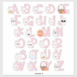 BUNNIES ALPHABET