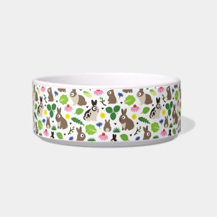 Bunnies And Their Treats Bowl