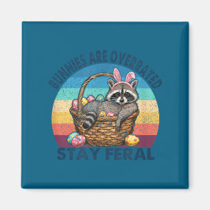 Bunnies are overrated stay feral cute raccoon magnet