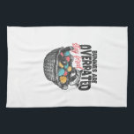 Bunnies are Overrated Stay Feral Raccoon Eggs Happ Kitchen Towel<br><div class="desc">Bunnies are Overrated Stay Feral Raccoon Eggs Happy Easter T-Shirt_1</div>