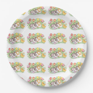 Bunnies & Chicks, Easter Bunny Paper Plates