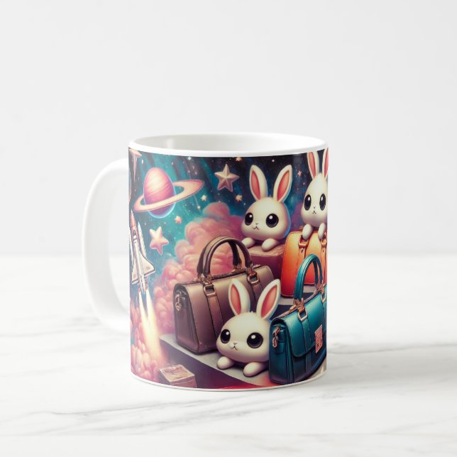 Bunnies Coffee Mug (Front Left)