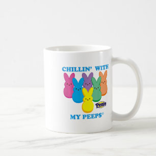 Bunnies Easter Chillin' With My Bunnies Sweet Squa Coffee Mug