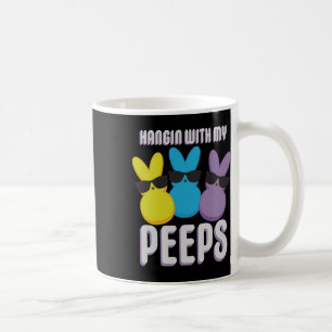 Bunnies Easter Hangin With My Bunnies Cool Bunnies Coffee Mug