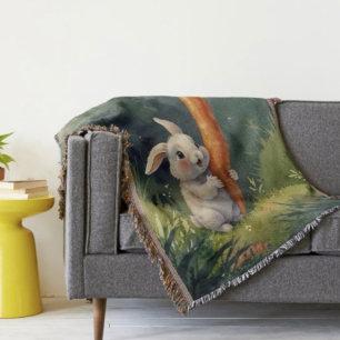 Bunnies Galore  Throw Blanket