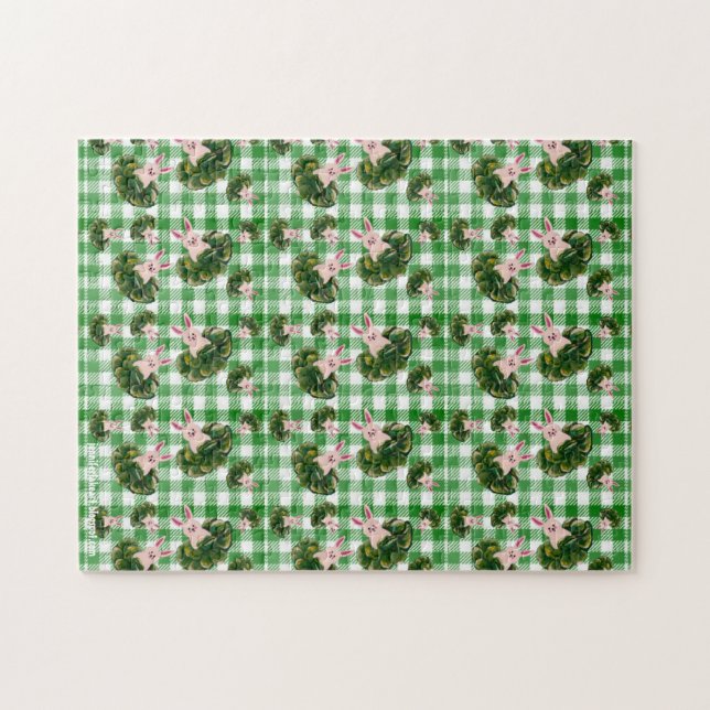 Bunnies in Cabbage Puzzle (Horizontal)